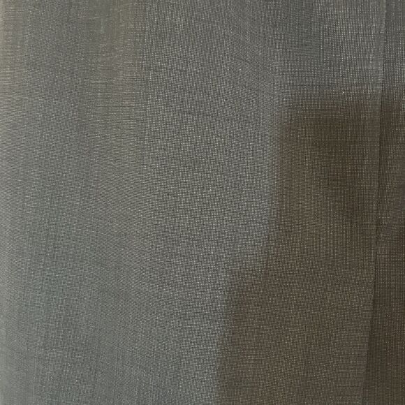 Banana Republic Skirt Womens 8 Charcoal Gray Wool Lined Short Pencil Stretch - Picture 3 of 12